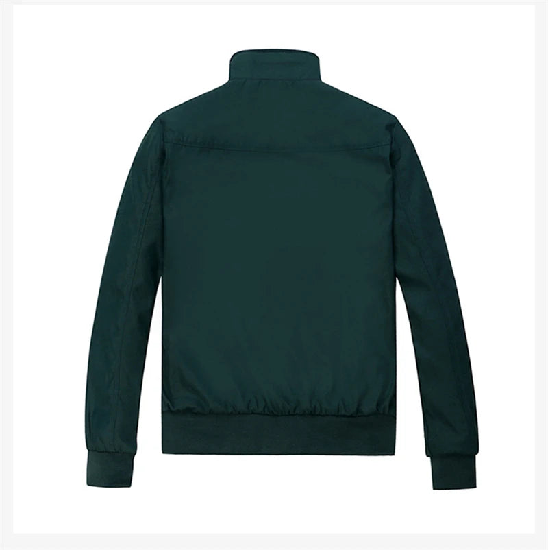 Herren Bomberjacke Slim Casual Uni Mode Frühling Herbst Große Größen M bis 8XL – Elegante Trendige Baseballjacke | Premium Herrenmode