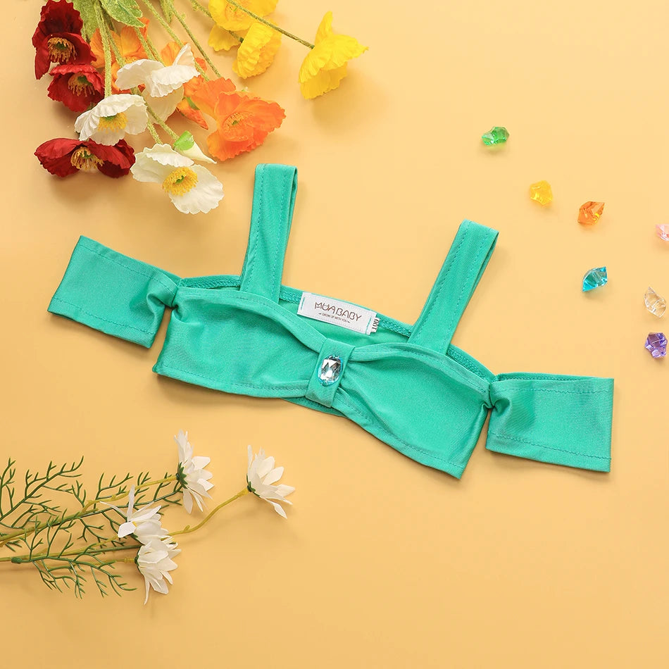 Maillot de Bain Fille Princesse Sirené – Costume Plage Piscine Été Enfant Anna Elsa Raiponce Mirabel