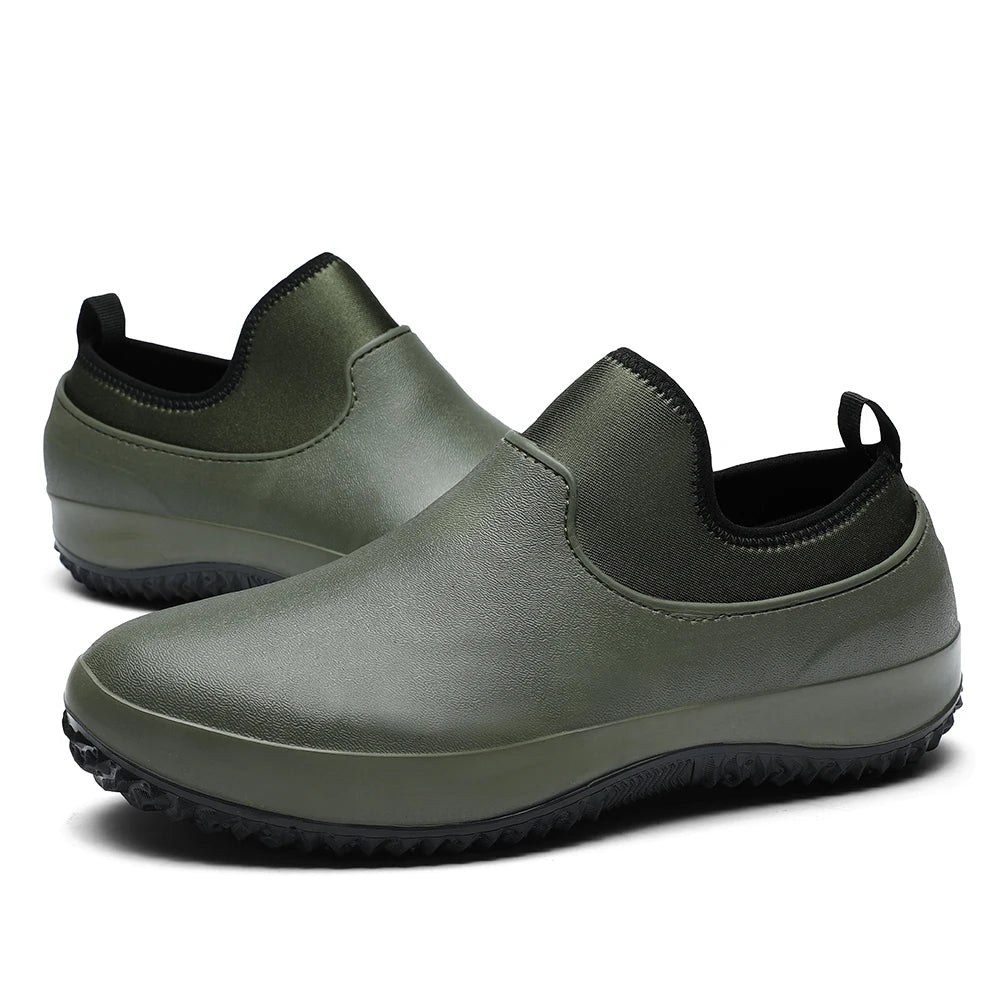 Chaussures Cuisine Chef Waterproof Non-Slip Homme – Travail Respirantes Flat Pluie 2020