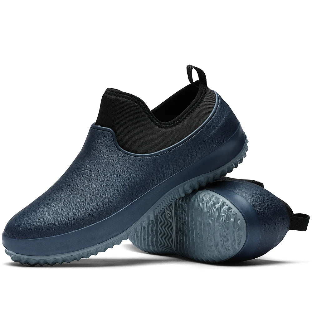 Chaussures Cuisine Chef Waterproof Non-Slip Homme – Travail Respirantes Flat Pluie 2020