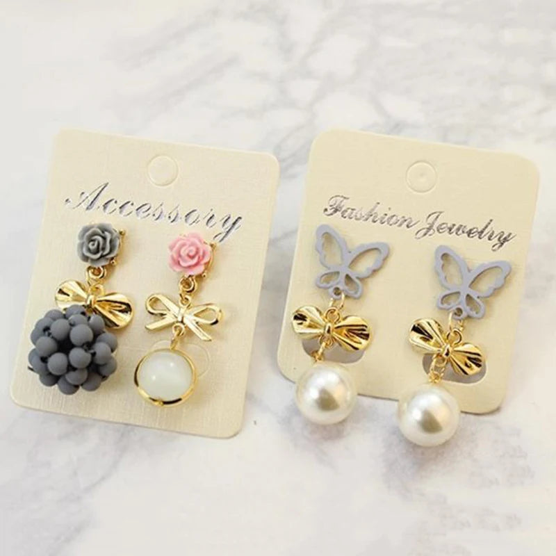 Lot 10 Connecteurs Boucles d'Oreilles Argent Antique — Accessoires DIY Bijoux