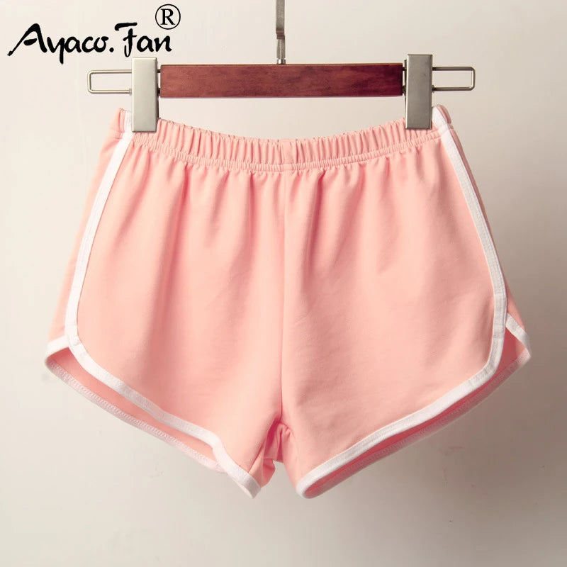 Short Sport Femme Couleur Bonbon Taille Élastique Skinny Casual Été Plage – Short Running Léger Confortable Anti-Transparence | Mode