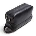 Trousse de Toilette Homme Cuir Véritable Vintage – Sac Cosmétique Organisateur Voyage
