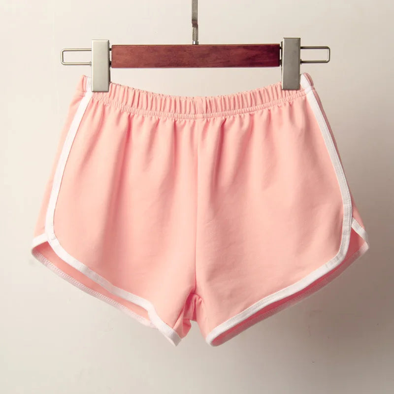 Short Sport Femme Couleur Bonbon Taille Élastique Skinny Casual Été Plage – Short Running Léger Confortable Anti-Transparence | Mode