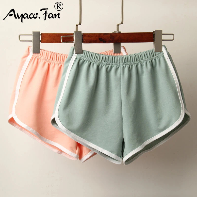 Short Sport Femme Couleur Bonbon Taille Élastique Skinny Casual Été Plage – Short Running Léger Confortable Anti-Transparence | Mode