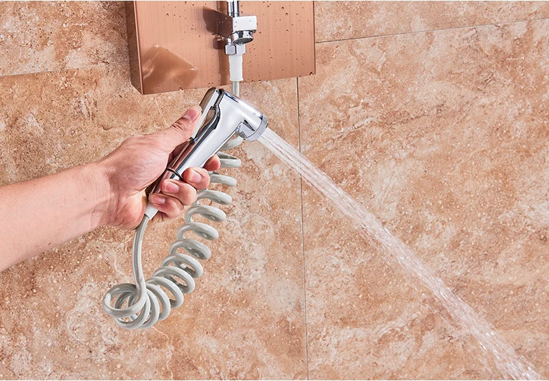 Panneau Douche LED 6 Modes Intelligent – Colonne LCD Rose Gold | Pluie, Cascade, Jets Massage & Robinet Mitigeur