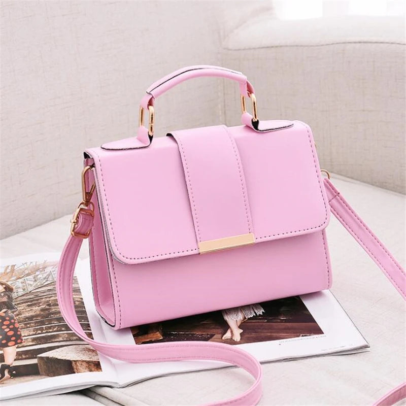 Sac À Main Femme Retro Cuir PU – Pochette Rabat Bandoulière Messenger Vintage Chic