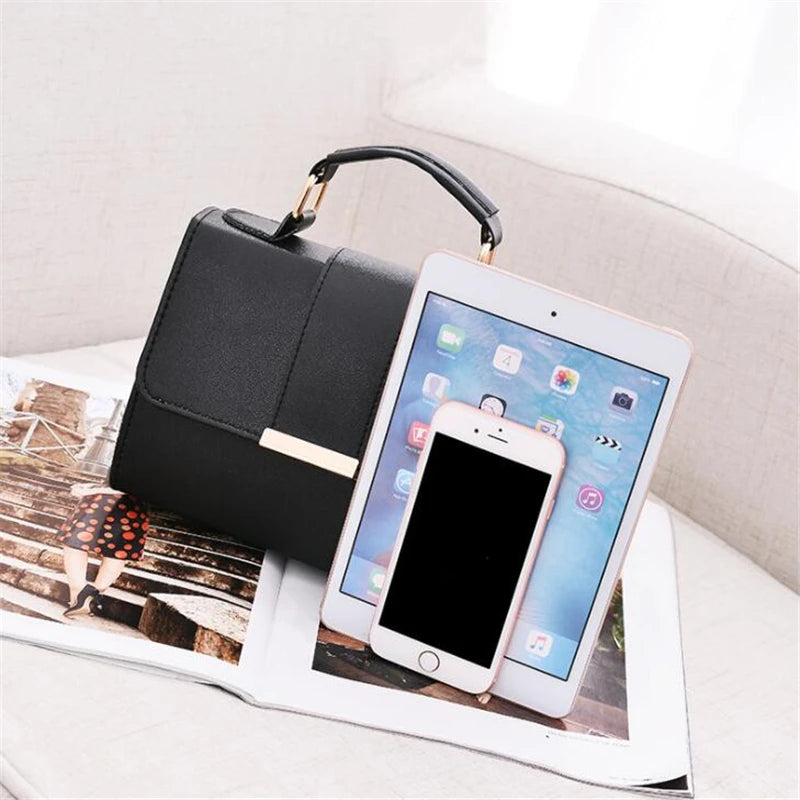 Sac À Main Femme Retro Cuir PU – Pochette Rabat Bandoulière Messenger Vintage Chic
