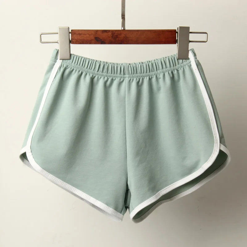 Short Sport Femme Couleur Bonbon Taille Élastique Skinny Casual Été Plage – Short Running Léger Confortable Anti-Transparence | Mode