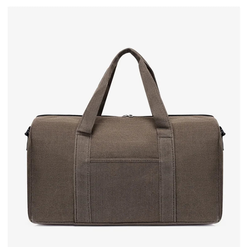 Sac de Voyage Pliable Grande Capacité Canvas Unisexe – Duffel Bag Épaule | Fitness, Gym & Voyage | Portable & Résistant