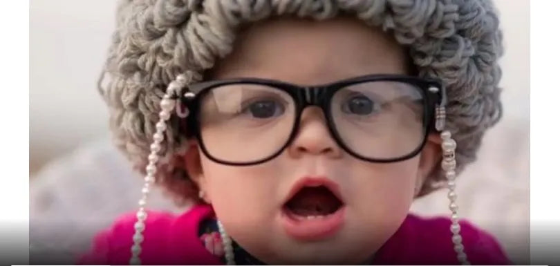 Bonnet Perruque Bouclée Enfant Funny – Chapeau Tricoté Hiver Garçon Fille Accessoire Rigolo