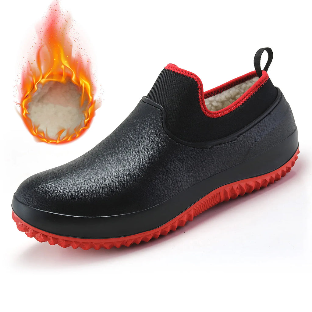 Chaussures Cuisine Chef Waterproof Non-Slip Homme – Travail Respirantes Flat Pluie 2020