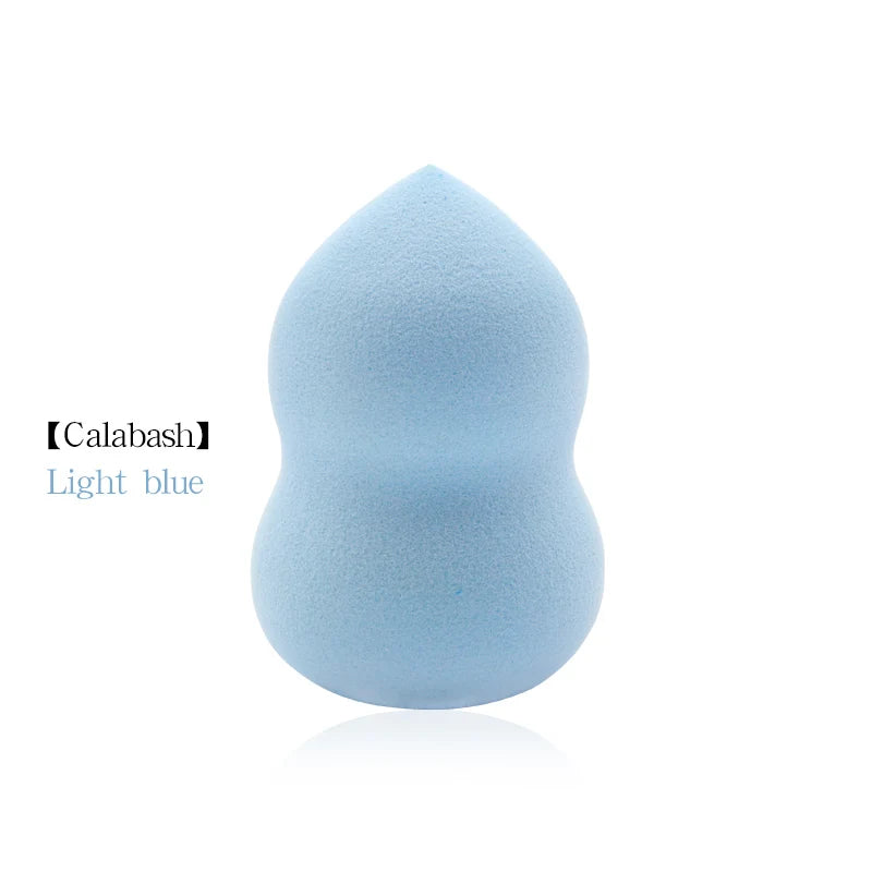 Éponge Maquillage Forme Calebasse – Puff Fond de Teint & Correcteur Doux | Applicateur Cosmétique Mixte