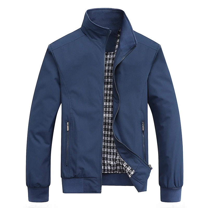 Herren Bomberjacke Slim Casual Uni Mode Frühling Herbst Große Größen M bis 8XL – Elegante Trendige Baseballjacke | Premium Herrenmode