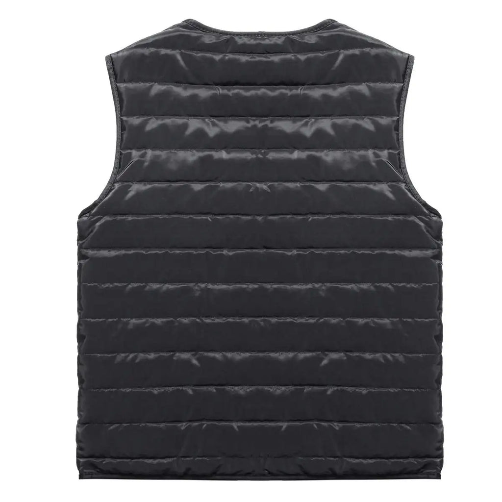 Gilet Chauffant Intelligent Unisexe 9 Zones Col V Coton Thermique Outdoor Automne Hiver Flexible Confortable Performant M-7XL – Gilet Chauffant Premium 9 Zones Intelligent Thermique | Mode Unisexe Outdoor Hiver Premium