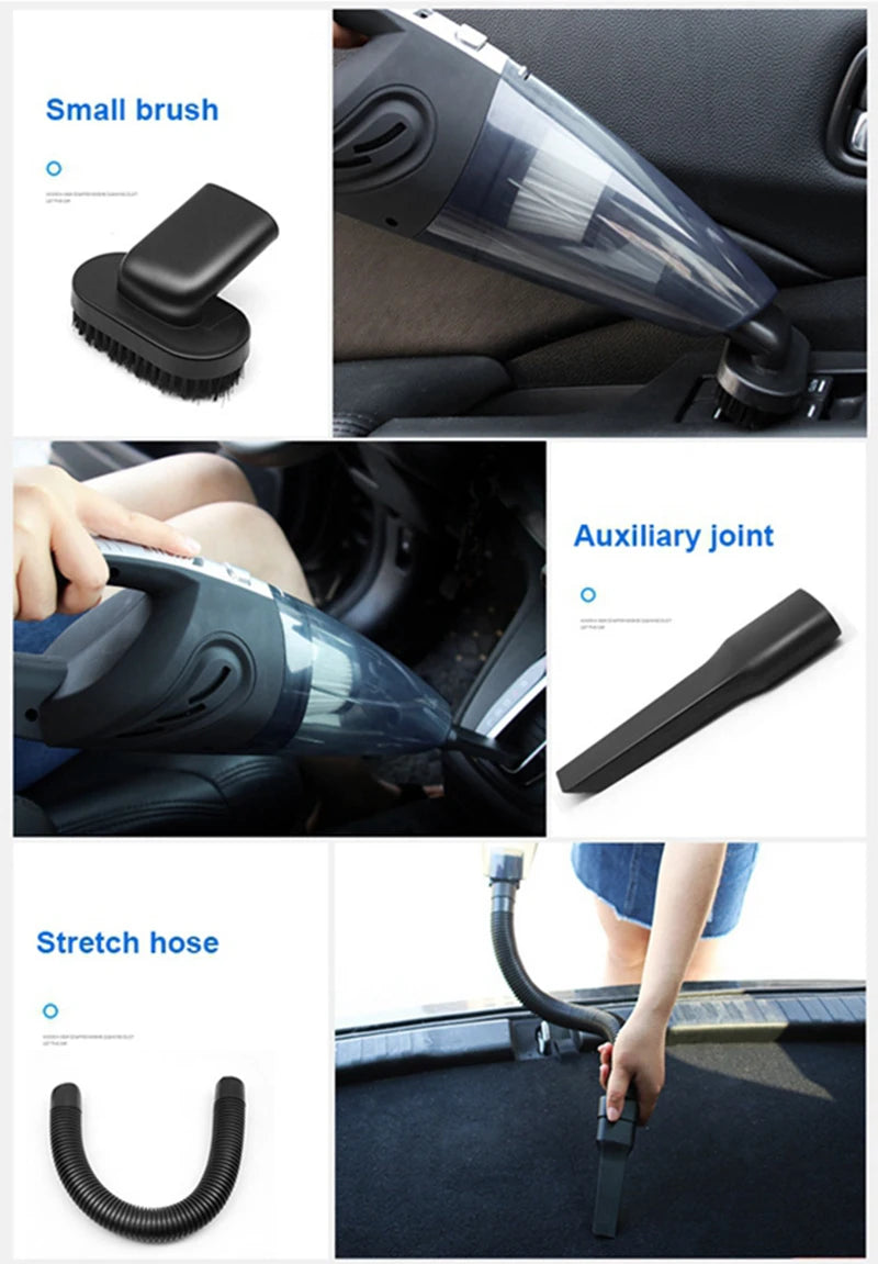 Aspirateur Portable Sans Fil USB Poils d'Animaux – Mini Aspiro Sec & Humide Voiture Maison | Nettoyage Rapide
