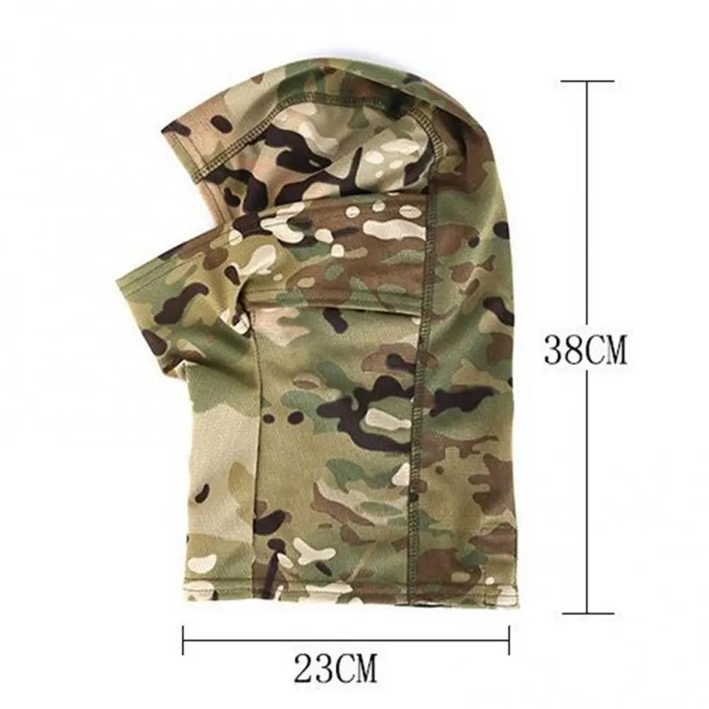 Cagoule Tactique Multicam Visage Complet - Airsoft, Chasse & Outdoor