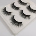 Lot 3 Paires Faux Cils 3D Vison SHIDISHANGPIN – 27 Styles Fluffy Wispy Épais | Cils Faux Faits Main Maquillage Yeux