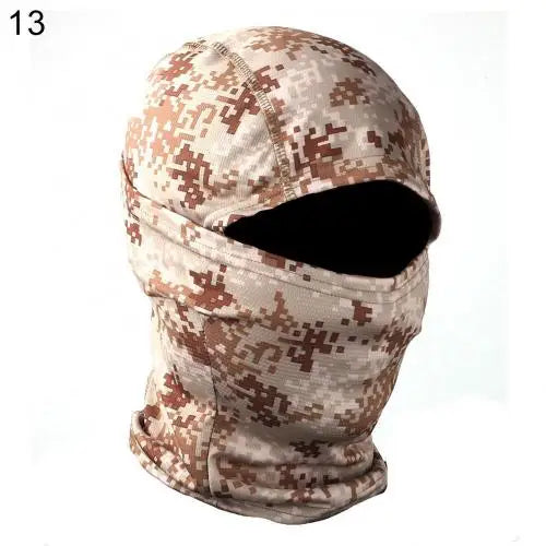 Cagoule Tactique Multicam Visage Complet - Airsoft, Chasse & Outdoor