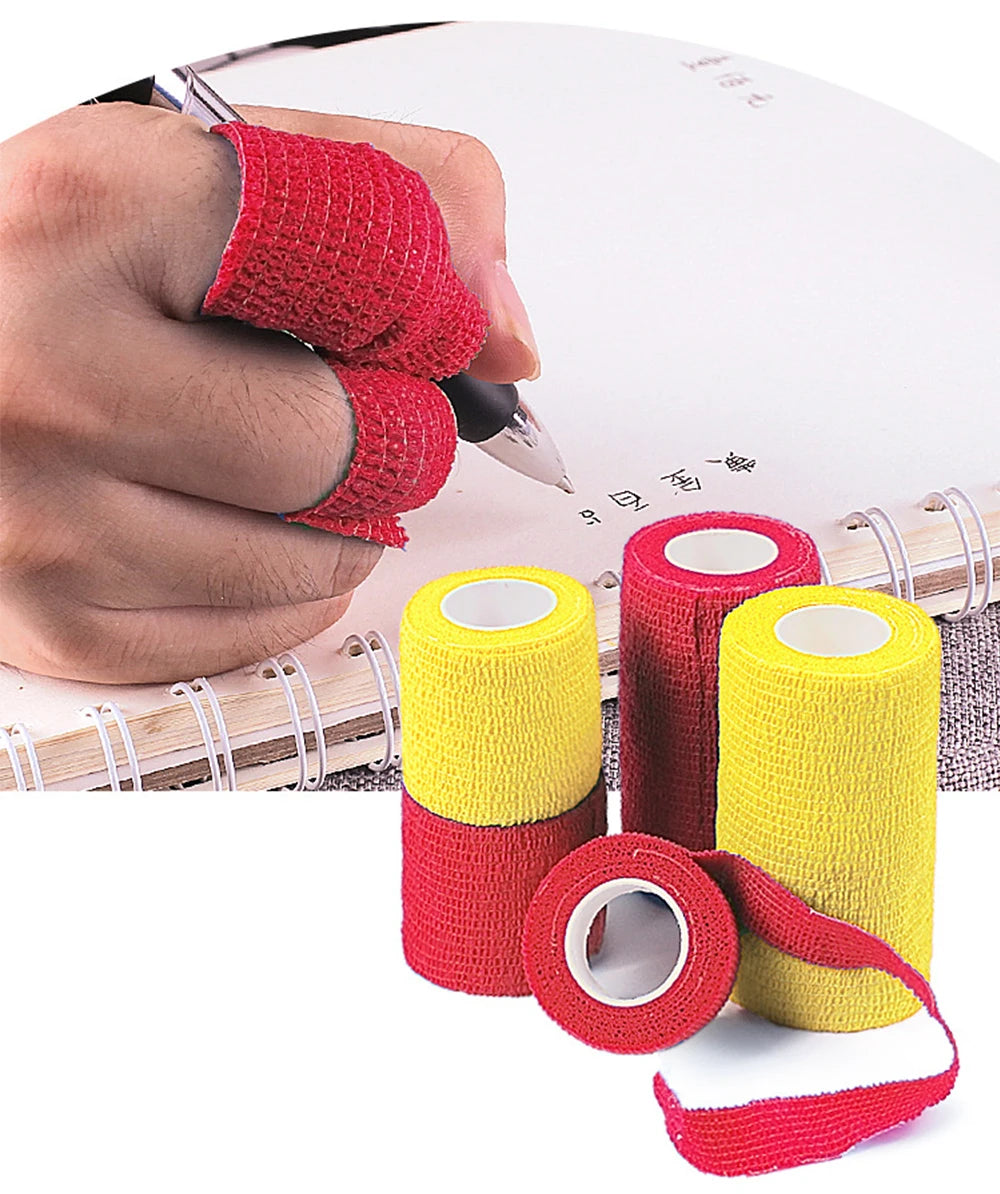 Bande Kinesiology Sport Auto-Adhésive 4.5M Colorful – Maintien Genou, Cheville & Doigts | Fitness, Running & Récupération