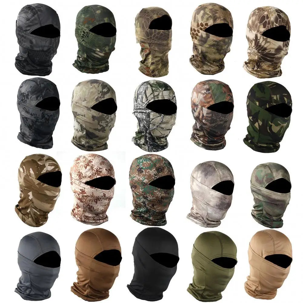 Cagoule Tactique Multicam Visage Complet - Airsoft, Chasse & Outdoor