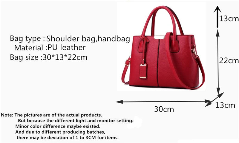 Sac à Main Cuir Femme Luxe – Yogodlns Designer Bag Bandoulière Élégante Purse Mode