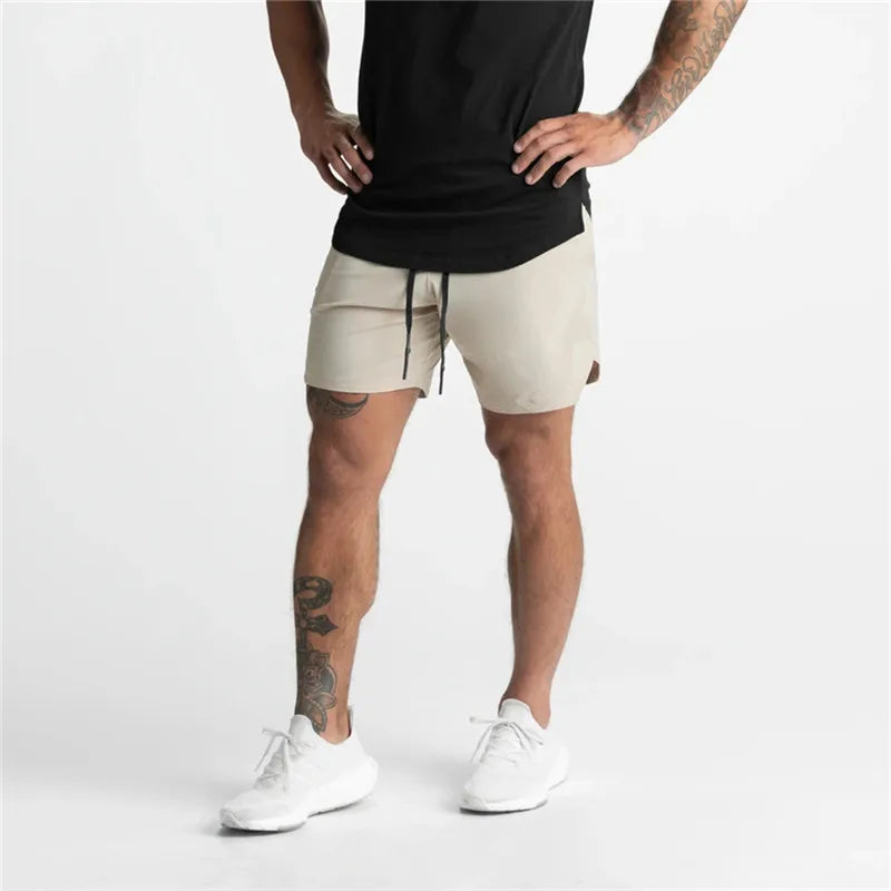 Short Sport Homme Multi-Poches Séchage Rapide – Running, Jogging & Gym Été | Léger & Respirant | Fitness & Musculation
