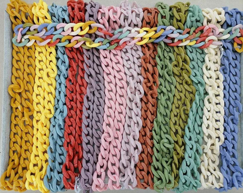 Brillen- und Maskenband aus Acryl – Trendiges Halsband | Unisex für Damen und Herren