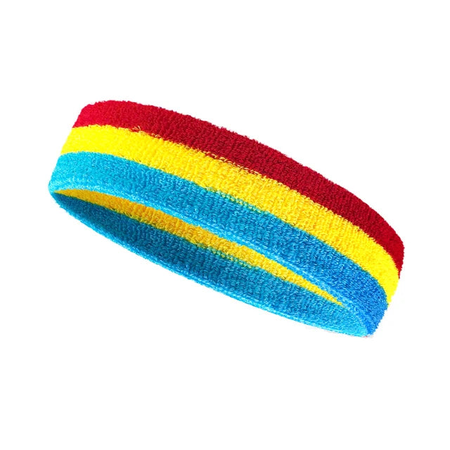 Bandeau Sport Absorbant Unisexe – Élastique & Respirant | Running, Yoga, Cyclisme & Fitness | Serre-Tête Anti-Transpiration Homme & Femme