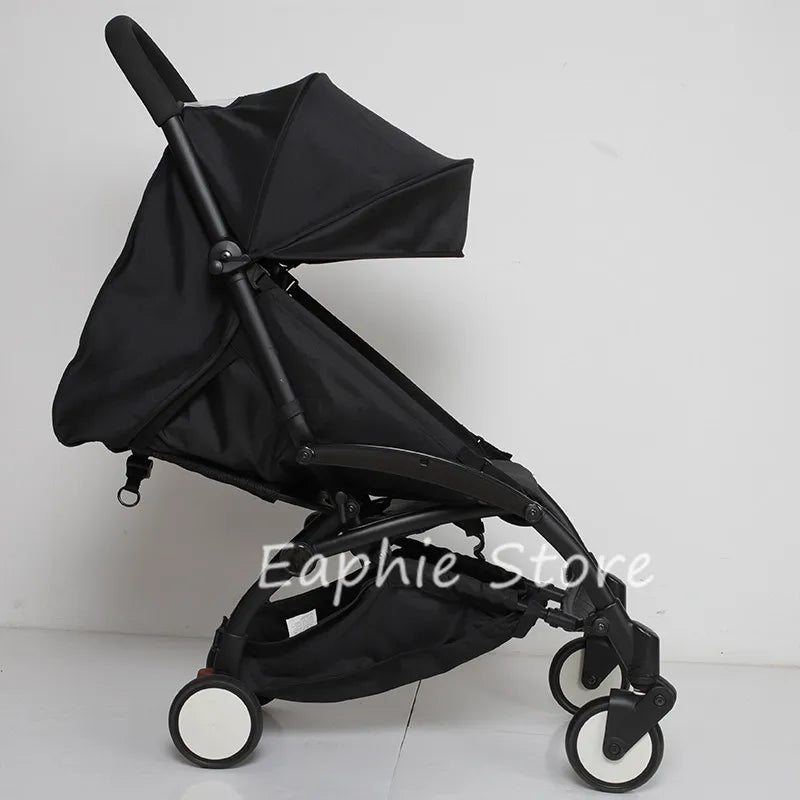 3-teiliges Zubehör-Set für Kinderwagen YOYO/Yoya – 175° Verdeck + Sitzbezug + Verstellbare Anti-UV-Matratze