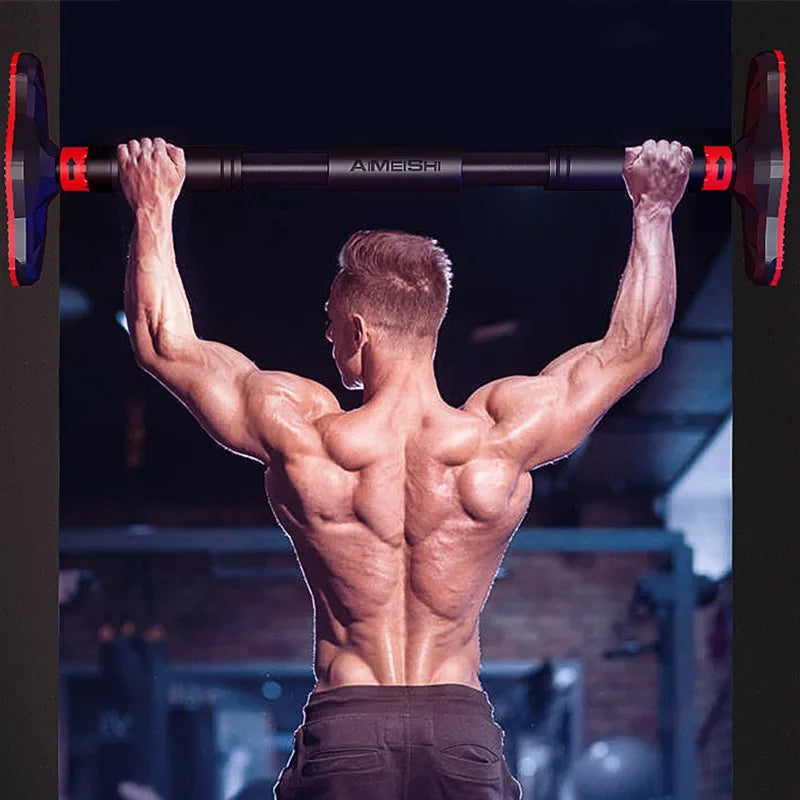 Barre de Traction Porte Réglable Acier – Pull-Up, Abdos & Musculation à Domicile | Sans Perçage | Fitness Home Gym