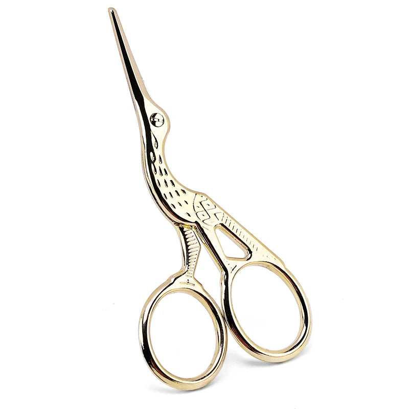 Ciseaux Sourcils & Cils Maquillage Inox – Coupe-Poils Visage & Cuticules Manucure | Outil Beauté Multifonction