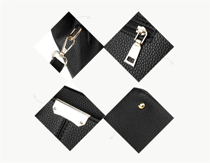 Sac à Main Cuir Femme Luxe – Yogodlns Designer Bag Bandoulière Élégante Purse Mode