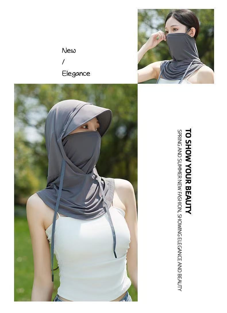 Cagoule Anti-UV Respirante – Masque Visage & Cache-Cou Long | Cyclisme, Moto, Pêche & Randonnée | Homme & Femme