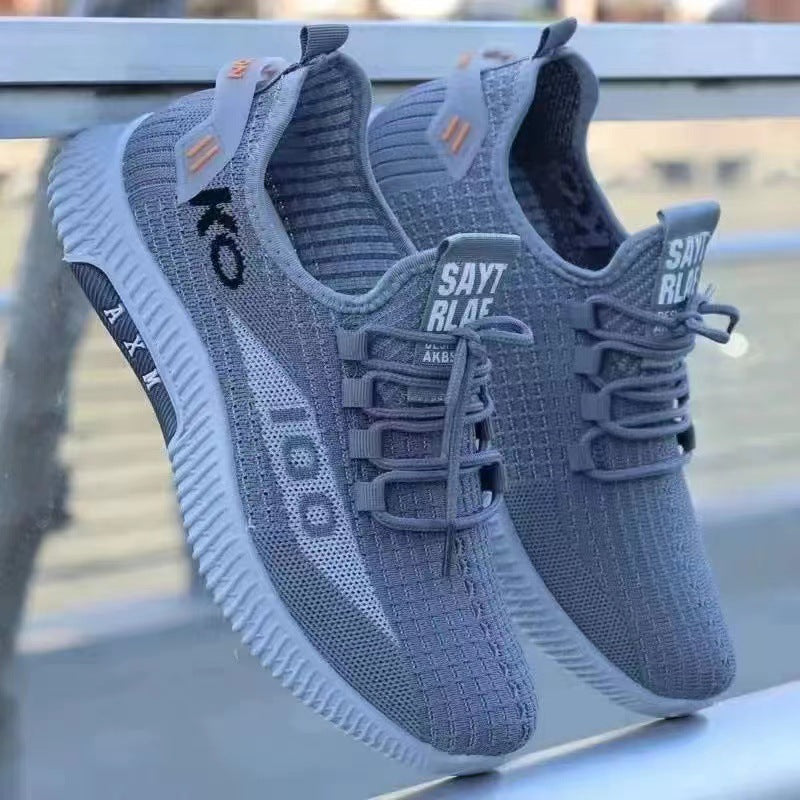 Sneakers Running Homme Semelle Douce Légère – Tennis Casual Sport Printemps Qualité