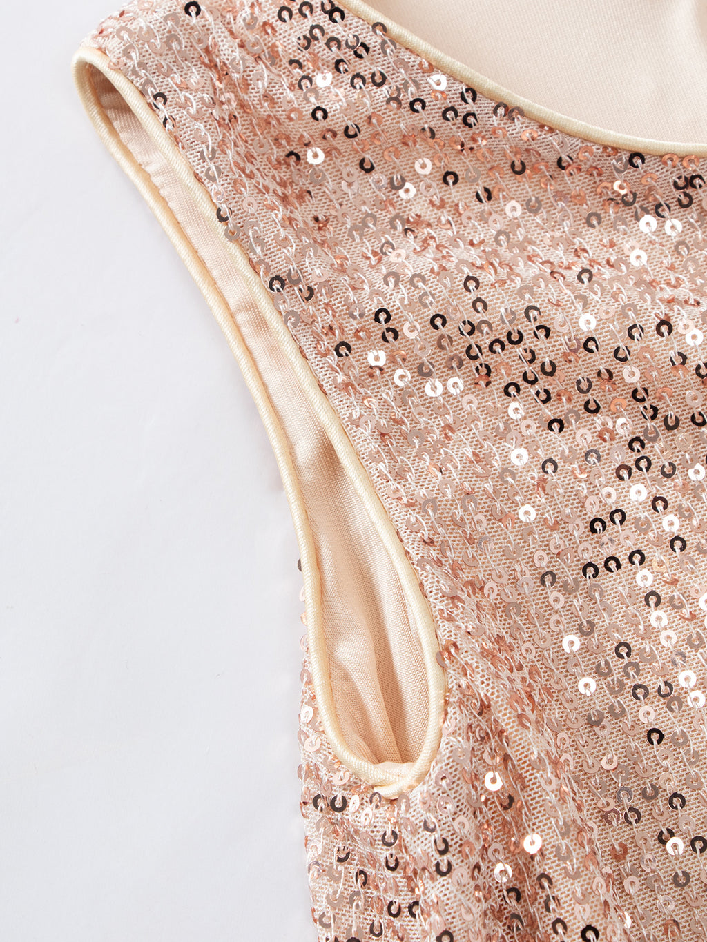 Robe Princesse Fille À Paillettes Sans Manches – Tenue Anniversaire Fête 2-8 Ans