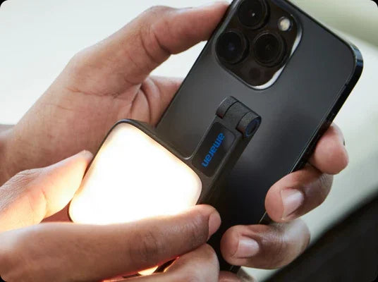 Lampe Selfie Magnétique amaran Go – Rechargeable Portable avec Miroir | Maquillage, Vidéo & TikTok