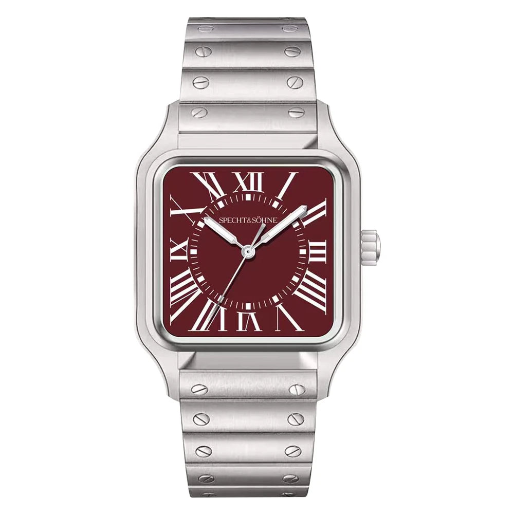 Montre Unisexe Specht & Söhne Luxe 34mm Quartz – Ultra-Fine Saphir Acier Étanche 50M
