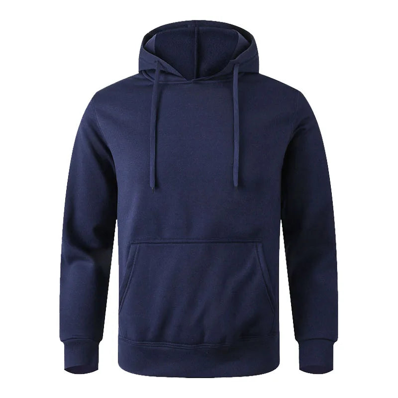Hoodie Unisexe Homme Femme Polaire Minimaliste Noir Blanc Casual Sport Sweatshirt Capuche Confortable Intemporel | Hoodie Polaire Minimaliste Premium