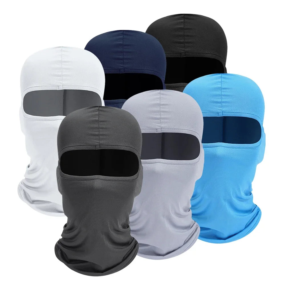 Cagoule Anti-UV Visage Complet - Moto, Vélo, Randonnée & Ski