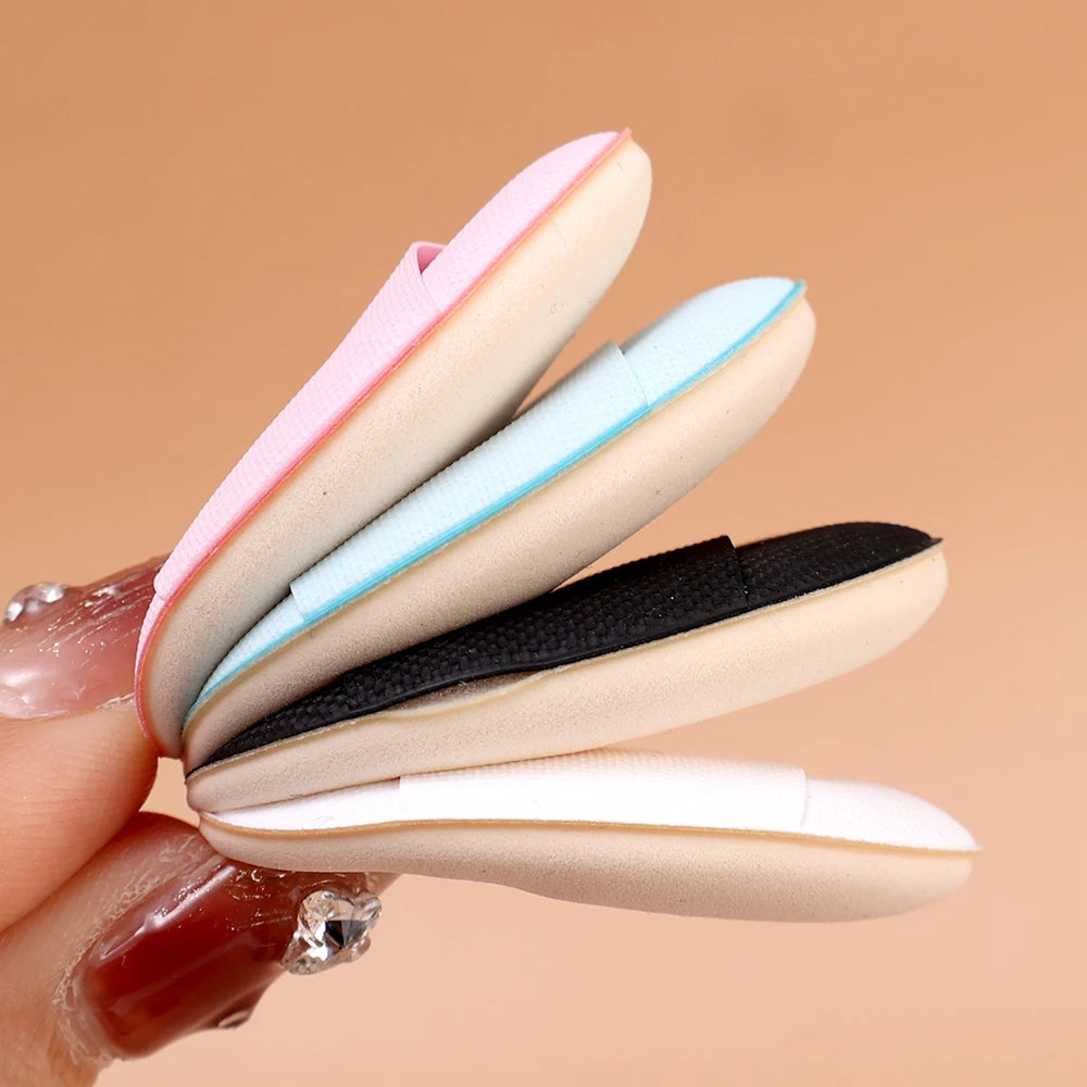 Lot 20 Mini Puffs Coussin d’Air Doigt – Éponge Maquillage Professionnelle | Fond de Teint, Correcteur & Anti-Cernes | Sec & Humide
