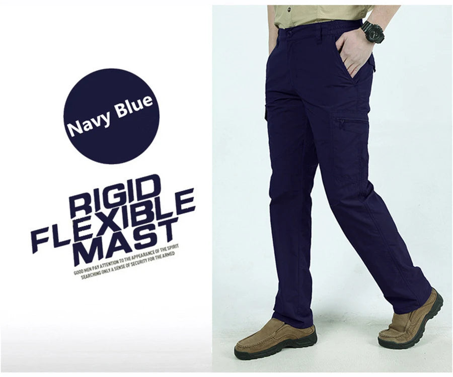 Taktische Cargo-Herrenhose Wasserdicht Schnelltrocknend Militär Outdoor Sommer | Premium Taktische Cargo-Hose