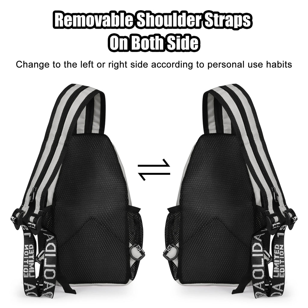 Sac Poitrine Femme Crossbody Tendance – Prise Casque & Poche Téléphone Bandoulière Chic