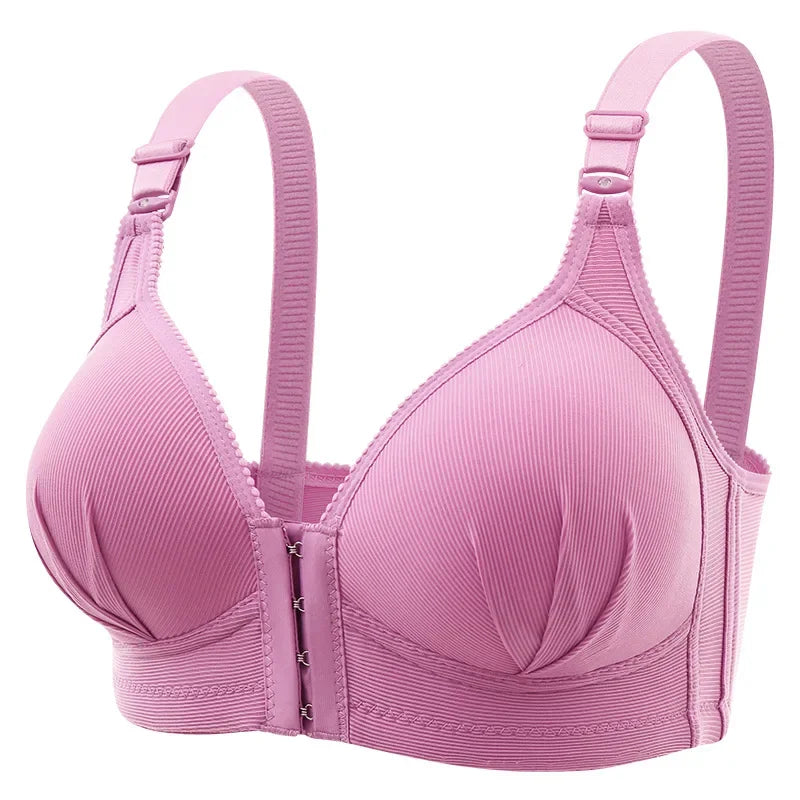 Soutien-Gorge Allaitement Boutons Frontaux Sans Armature – Brassière Maternité Confortable Invisible Femme Enceinte