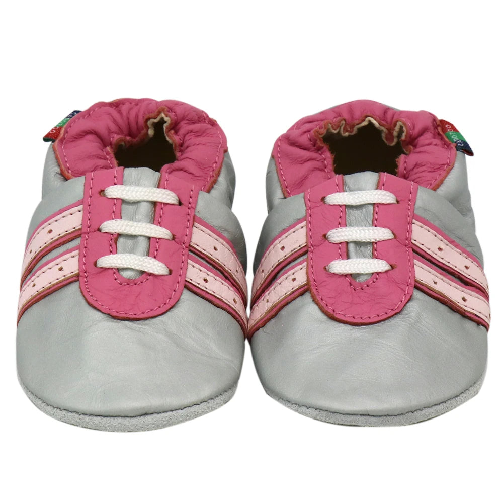 Chaussures Bébé Cuir Mouton Souple Antidérapantes – Premiers Pas Unisexe 0-24 Mois Carozoo