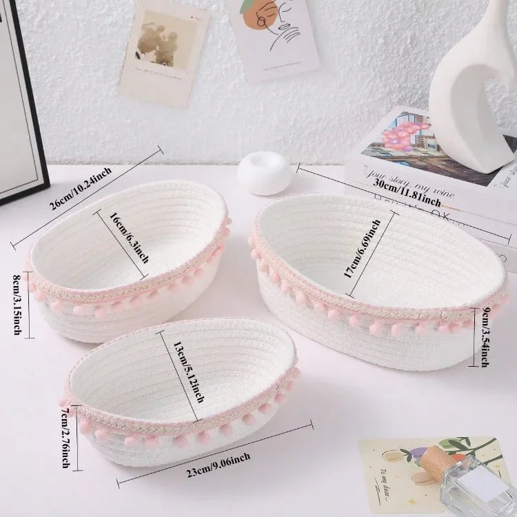 Panier Rangement Cosmétiques & Skincare - Salle de Bain, Bureau & Salon