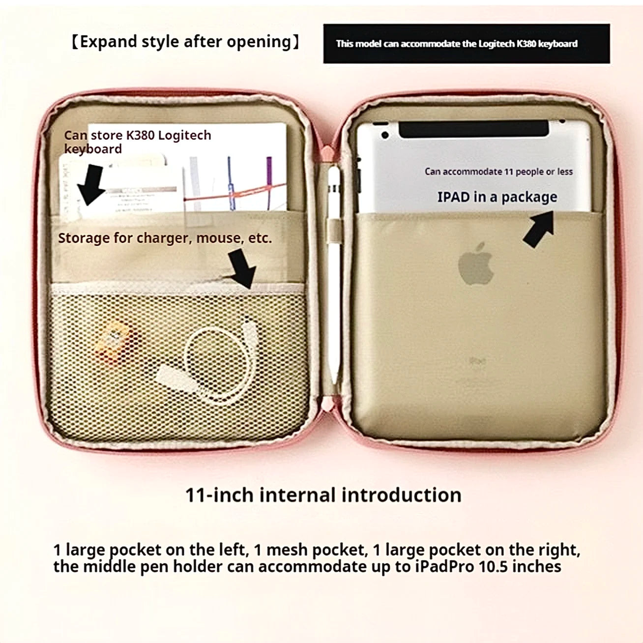 Housse Tablette 9-11 Pouces Antichoc – Étui iPad Air Pro XiaoMi Samsung Huawei Lenovo Protection