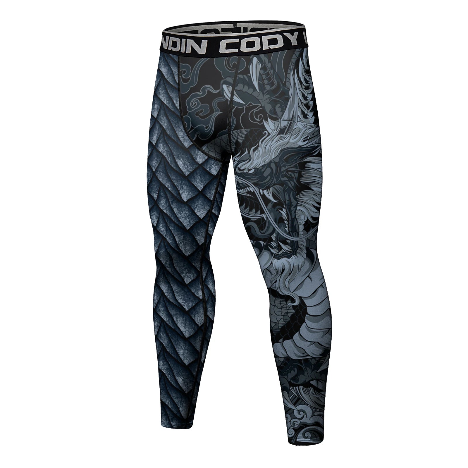 Kompressions-Leggings für Herren – BJJ, Grappling & Fitness