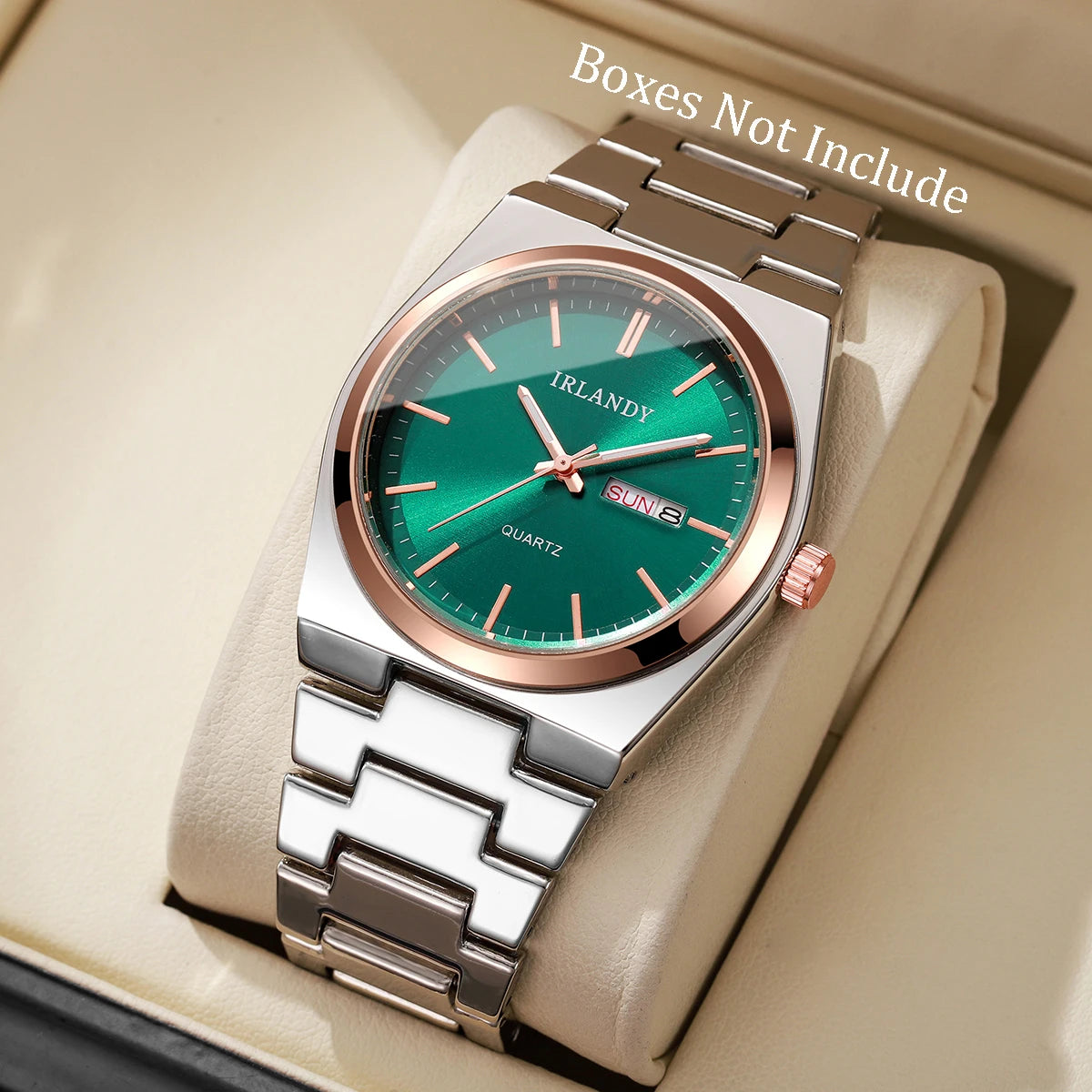 Montre Homme Luxe Business Quartz Calendrier – Élégante Fashion Casual