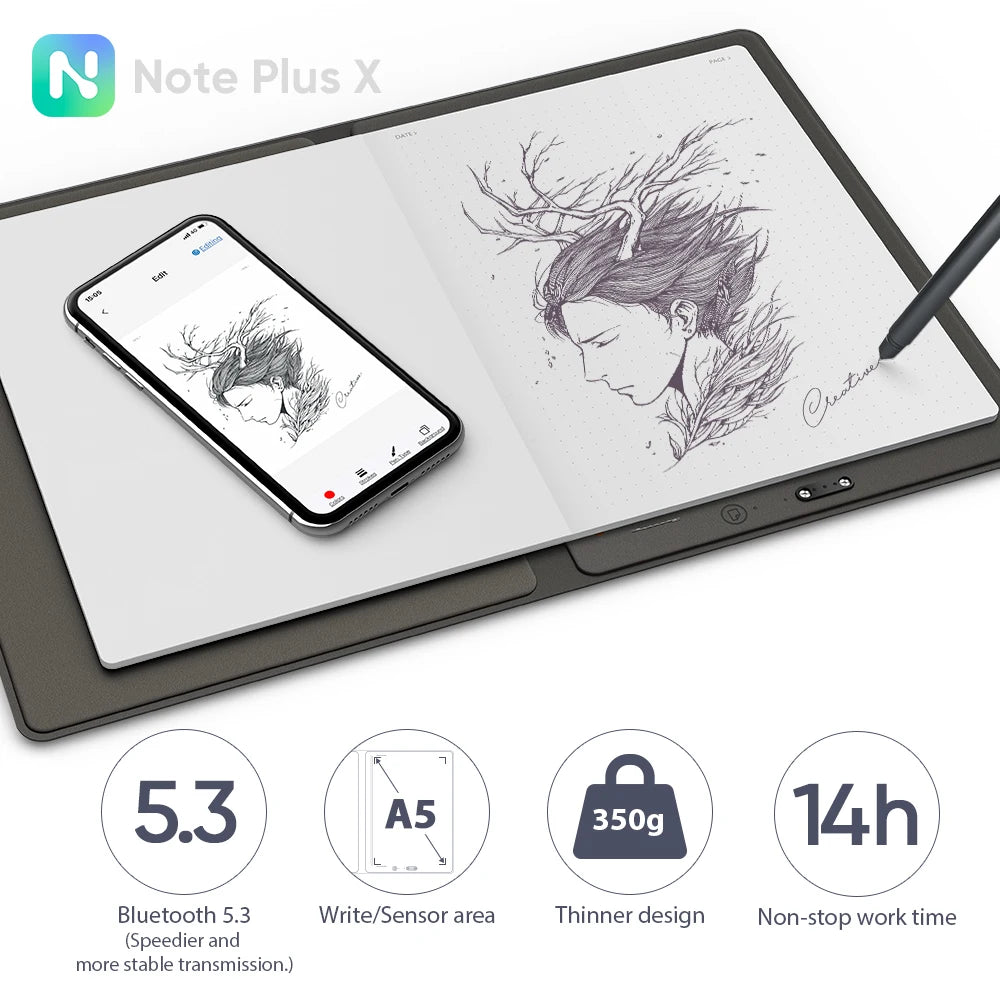 XPPen Deco 01 V3 Tablette Graphique 10x6'' – Dessin, Visioconférence & E-Learning | Compatible PC & Mac